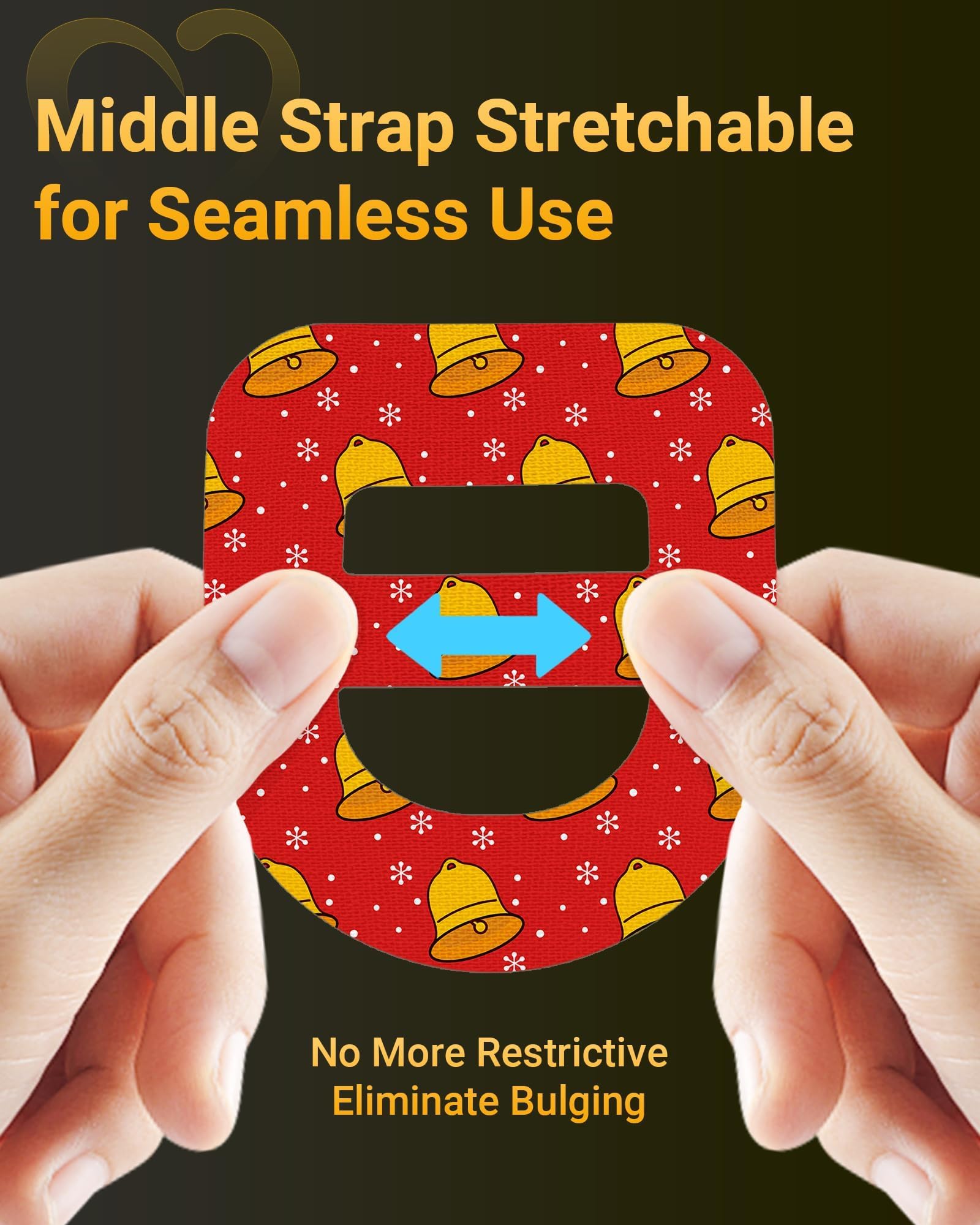 Amolyfe Omnipod 5 long-lasting adhesive patches provide reliable wear through activity.
