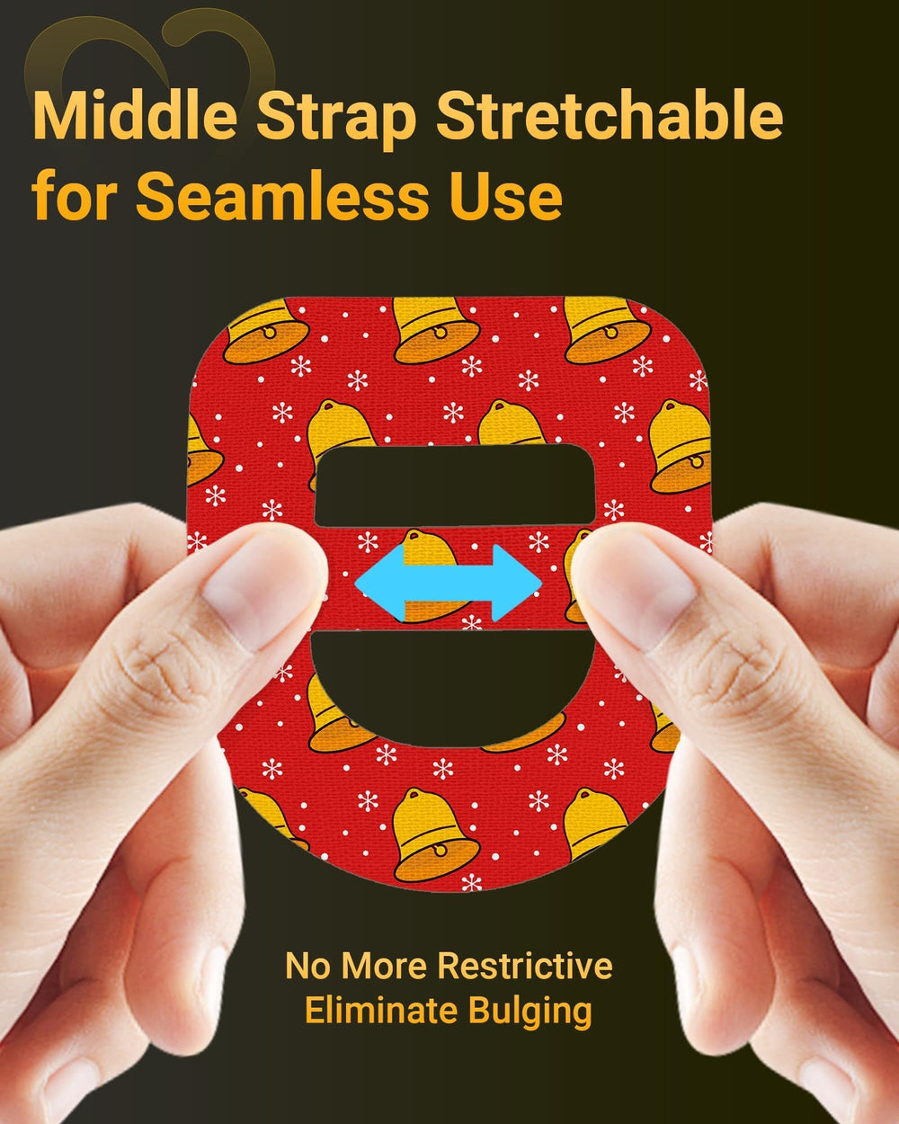 Amolyfe Omnipod 5 long-lasting adhesive patches provide reliable wear through activity.