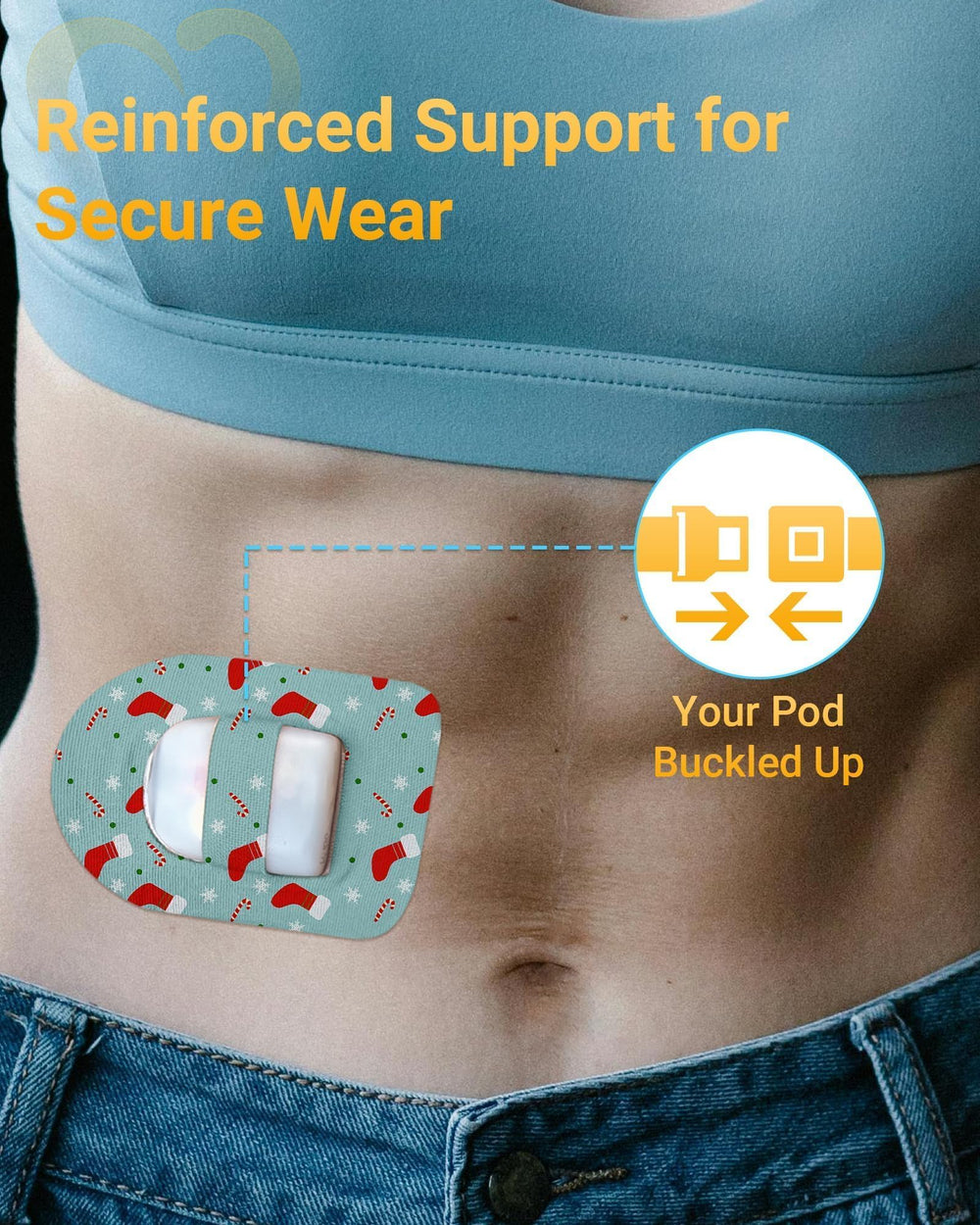 Amolyfe Omnipod 5 breathable-material patch for skin comfort