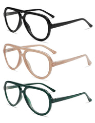 AMOMOMA blue light blocking lenses close-up reduce screen glare.