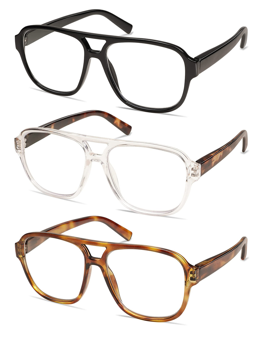 AMOMOMA blue light blocking lenses reduce screen glare and eye strain