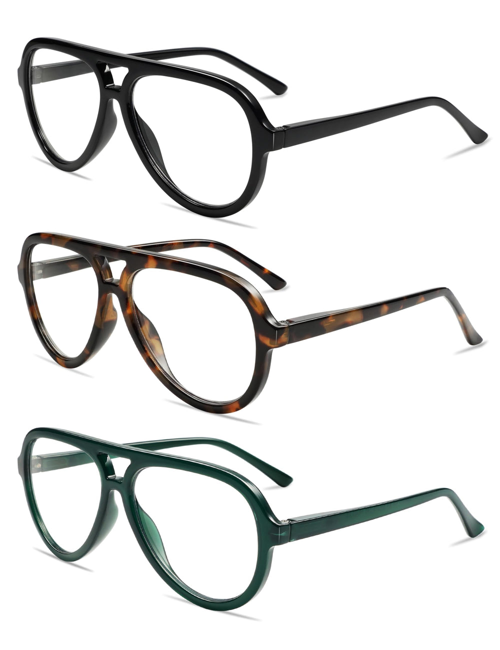 AMOMOMA spring hinges provide flexible fit for larger faces