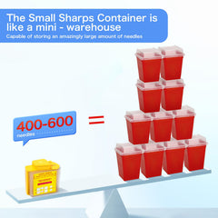 Contenedor desechos Amonior 500 ml para almacenamiento seguro