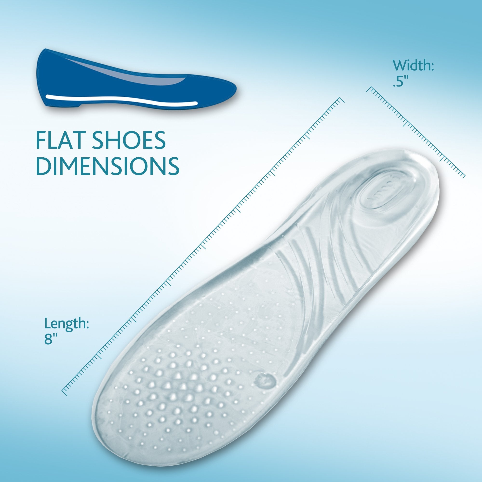 Ultra-slim, no-cutting-required fit for quick shoe refresh