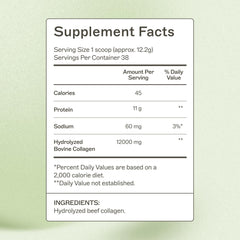 Scoop of Amy Myers MD collagen powder for easy daily mix