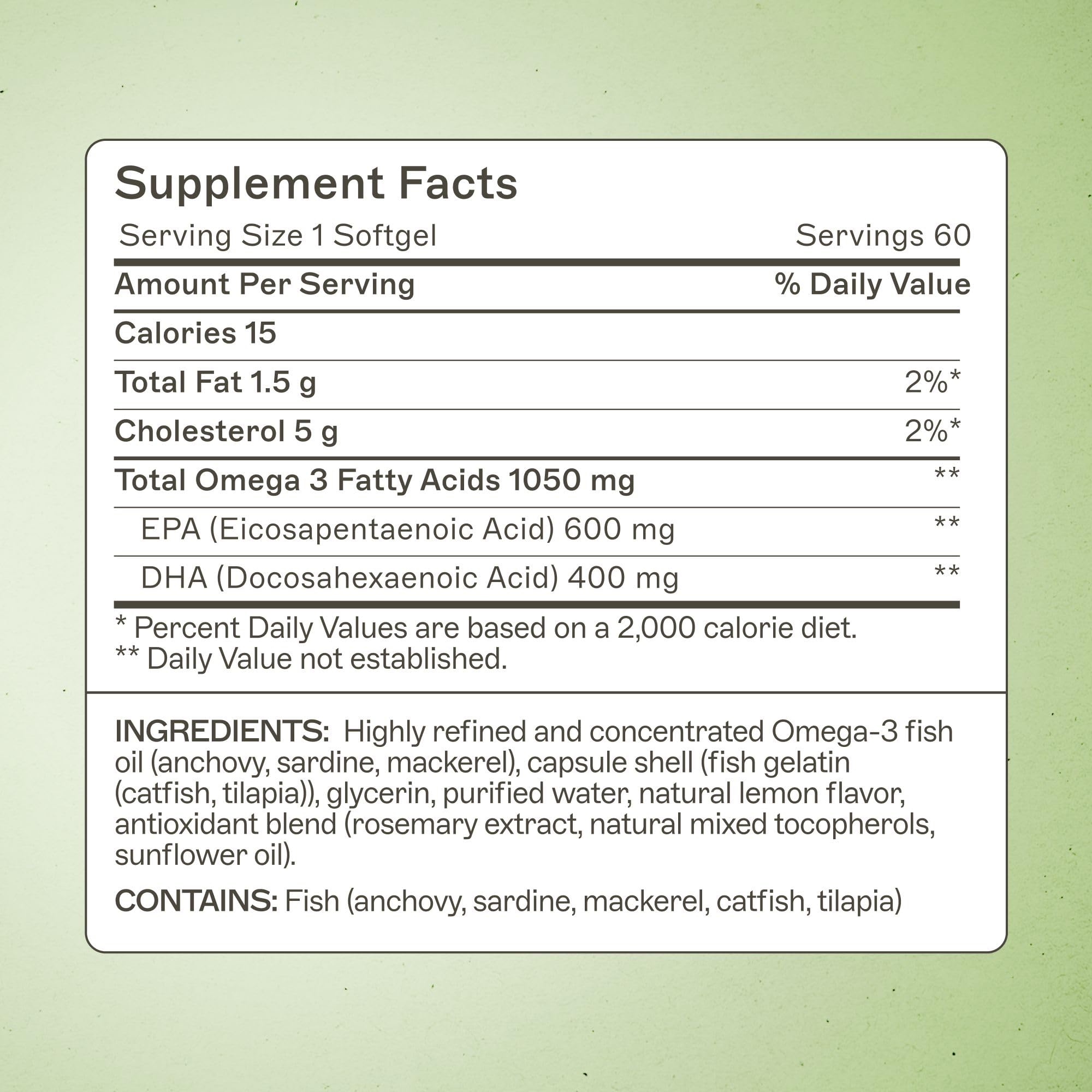 Amy Myers MD Complete Omega-3 Softgels capsules close-up highlights EPA/DHA for daily use