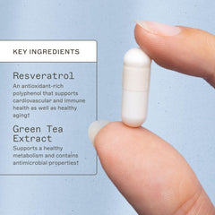 Amy Myers MD daily-use capsules shown on a bright kitchen counter for daily wellness
