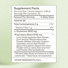 Amy Myers MD Leaky Gut Revive powder dissolving in water for easy use.