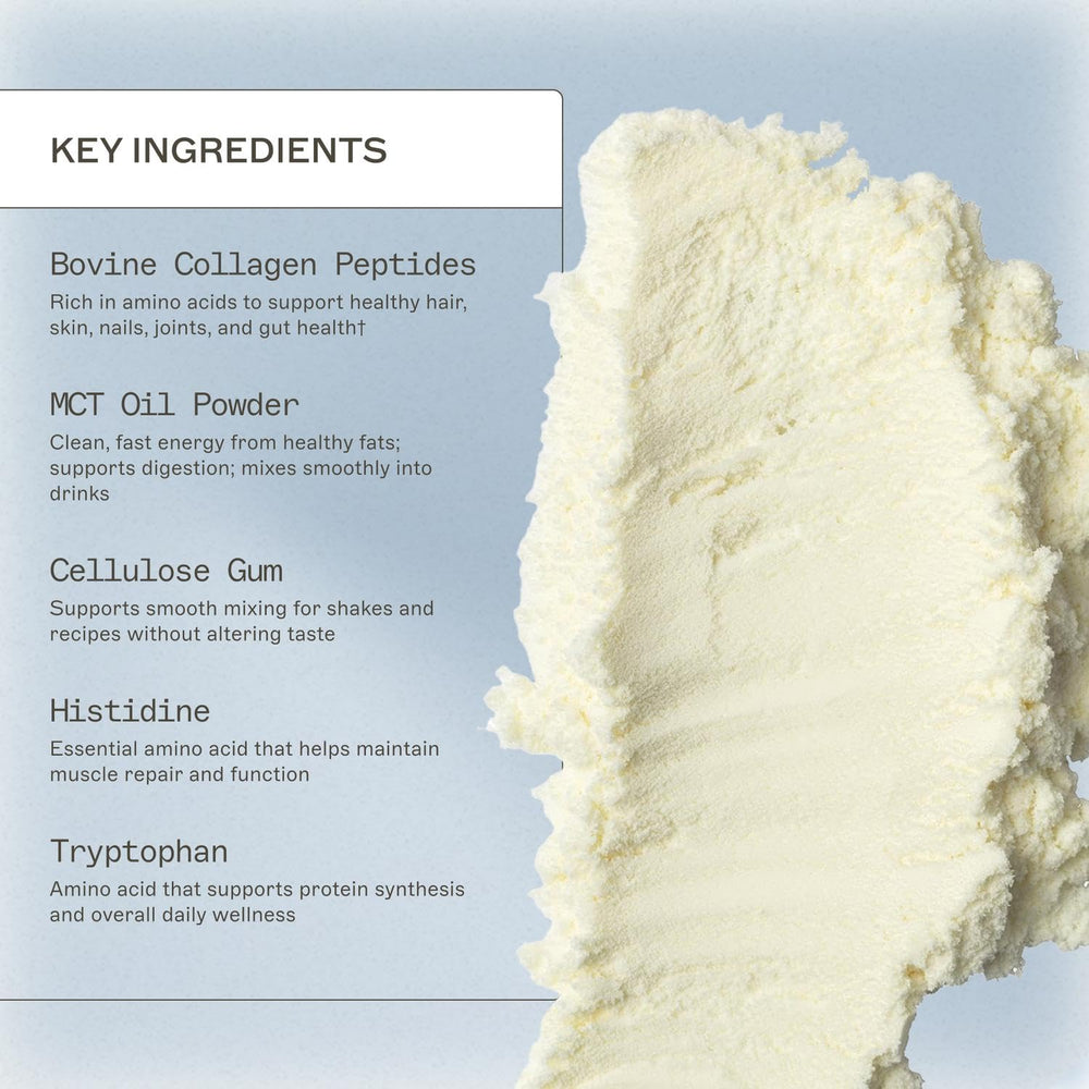 Glass shaker with smooth mix of Amy Myers MD protein powder