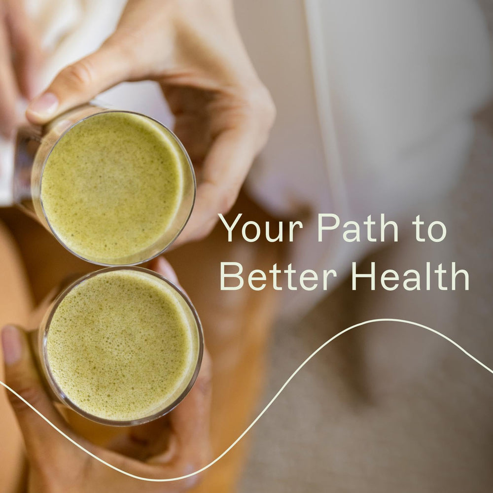Serving ready in glass with water demonstrates simple daily protein ritual