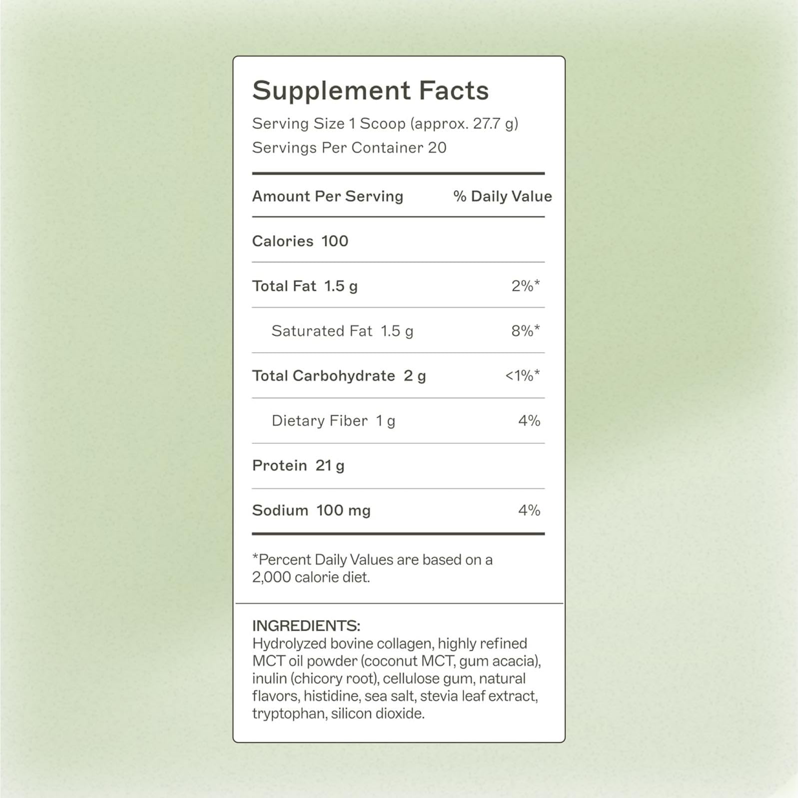 Amy Myers MD Paleo Protein Powder vanilla bean scoop demonstrates convenient daily protein