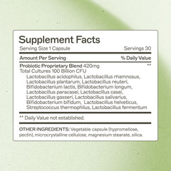 Amy Myers MD Probiotic 100 Billion capsule close-up for digestion support