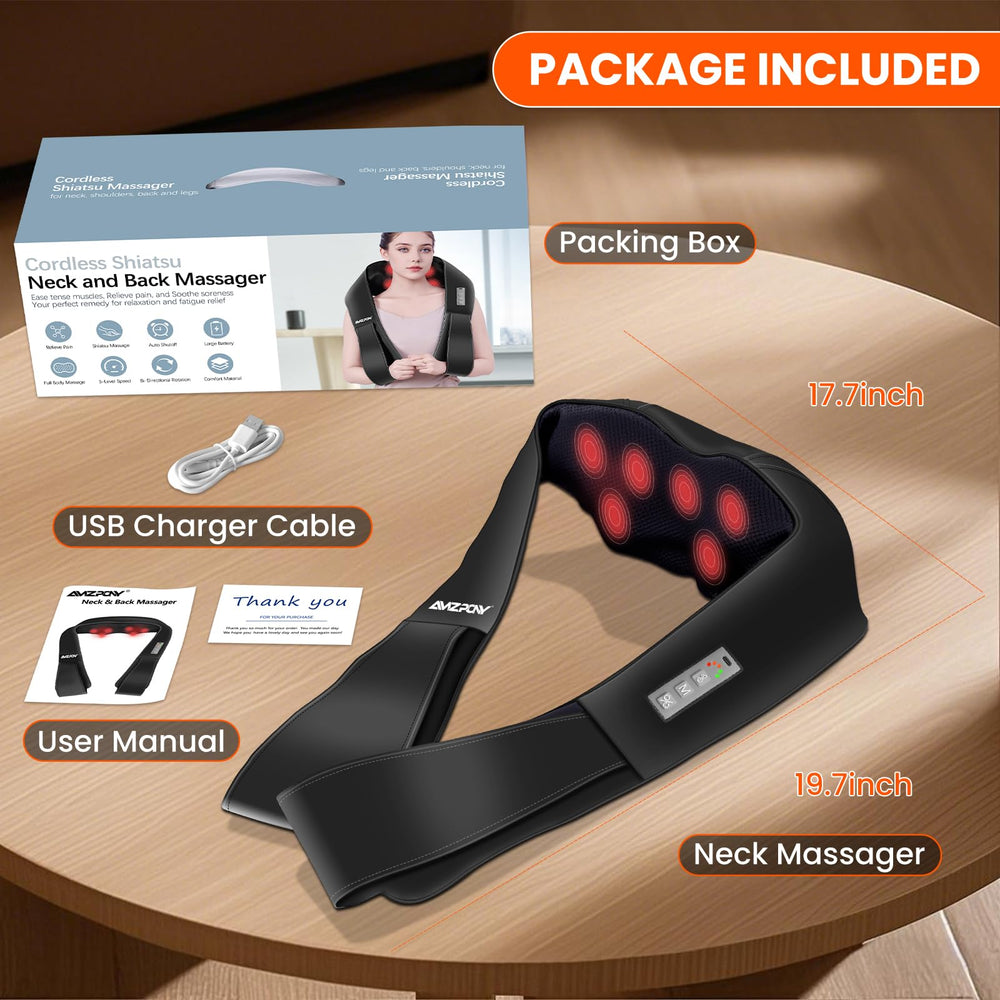 AMZPONY gift-ready neck massager ideal for loved ones.