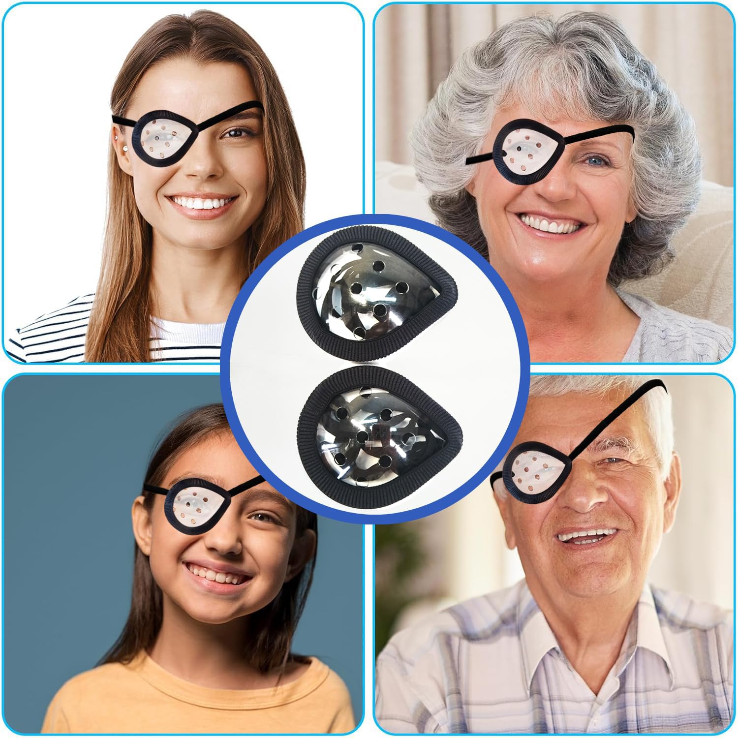 AMZVIO easy cleaning and quick rinse eye shield