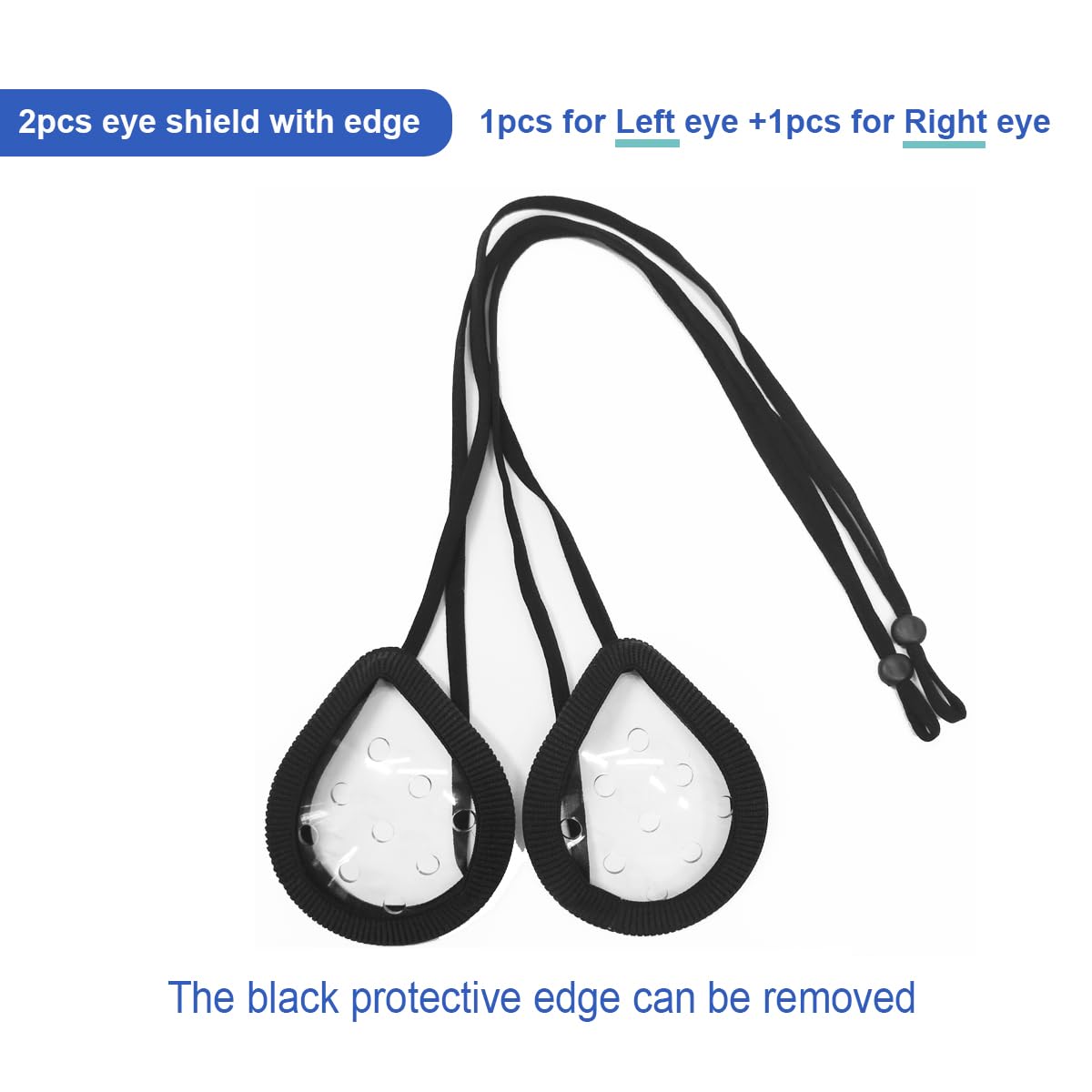 AMZVIO eye shield in use during sleep and daily activity