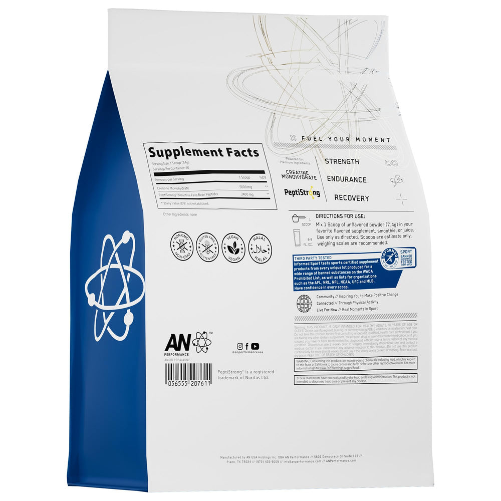 AN Performance non-GMO mark on packaging conveys product integrity.