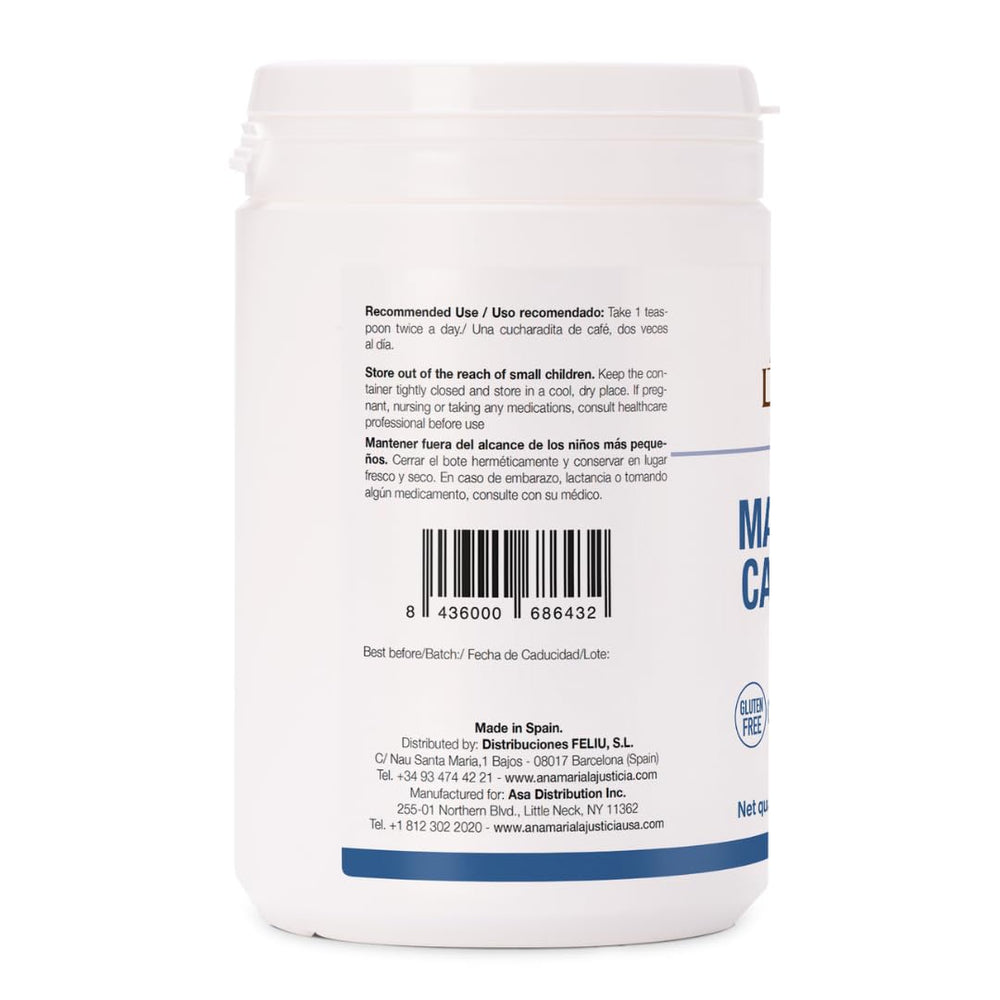Ana Maria Lajusticia Magnesium Carbonate 130 glass with a tart-cherry mocktail idea
