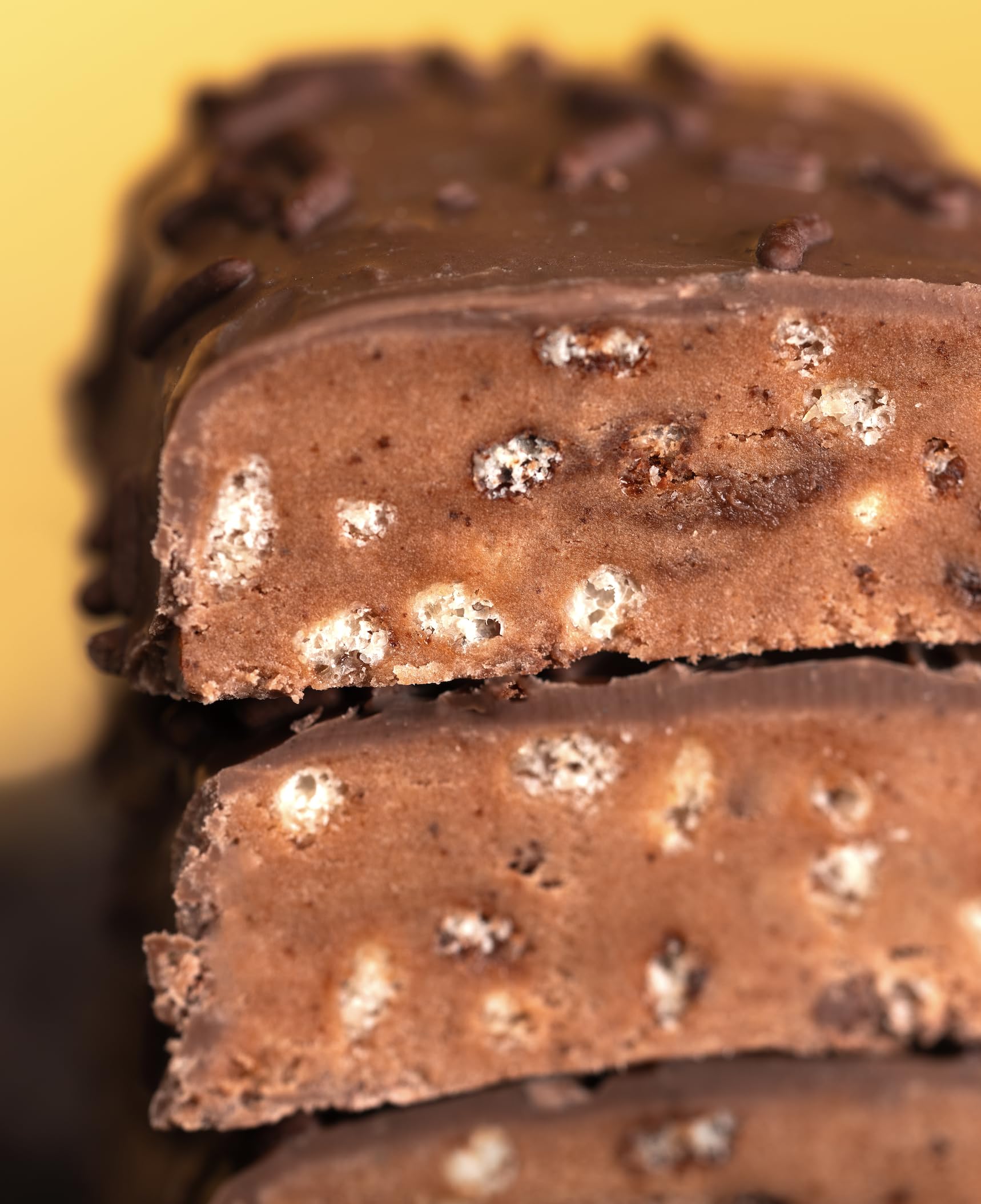 Anabar Triple Chocolate Wasted bar in a tote, convenient travel snack