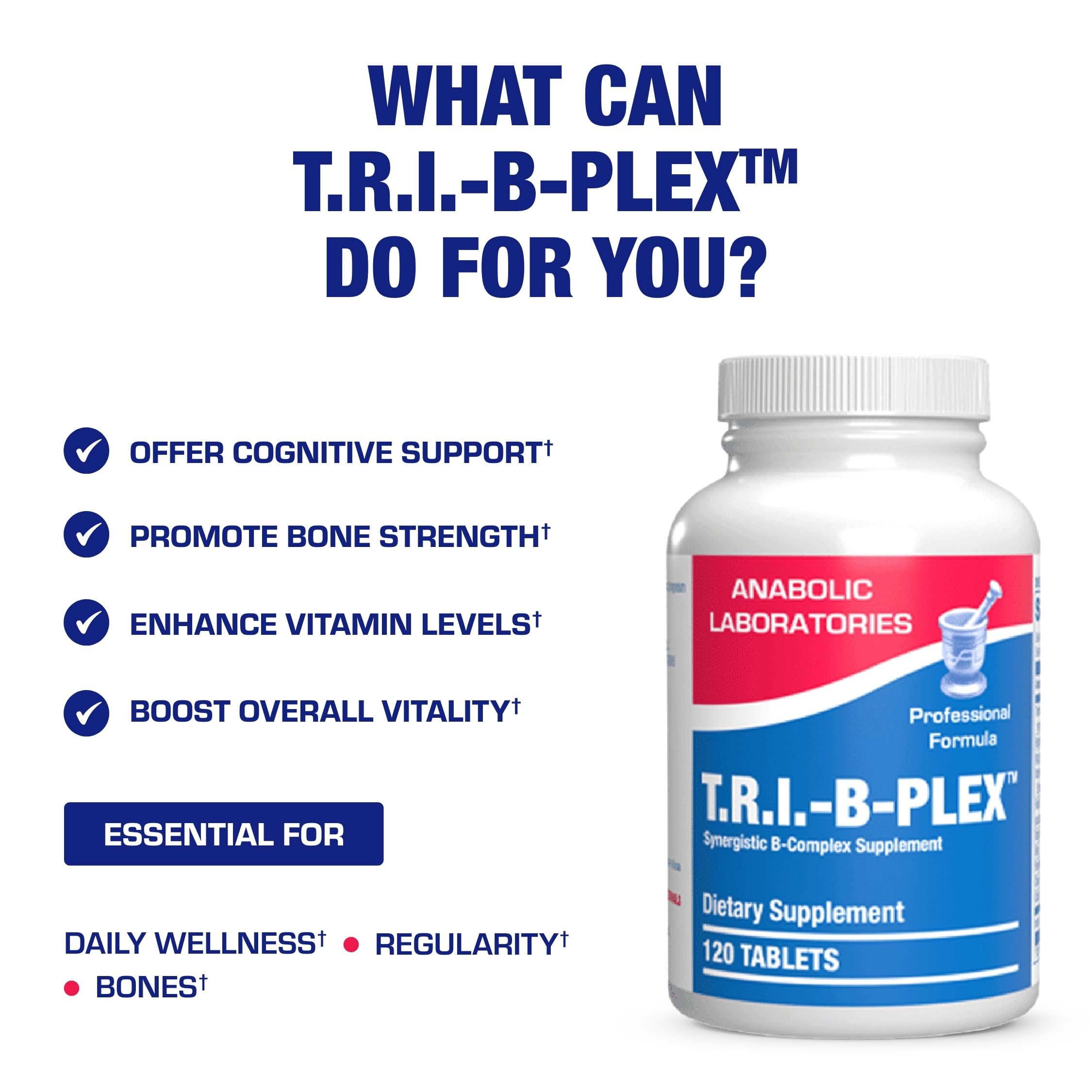 Anabolic Laboratories Super B Complex methylfolate and choline illustration