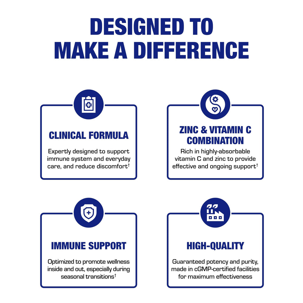 Product label emphasizing CGMP manufacturing and quality