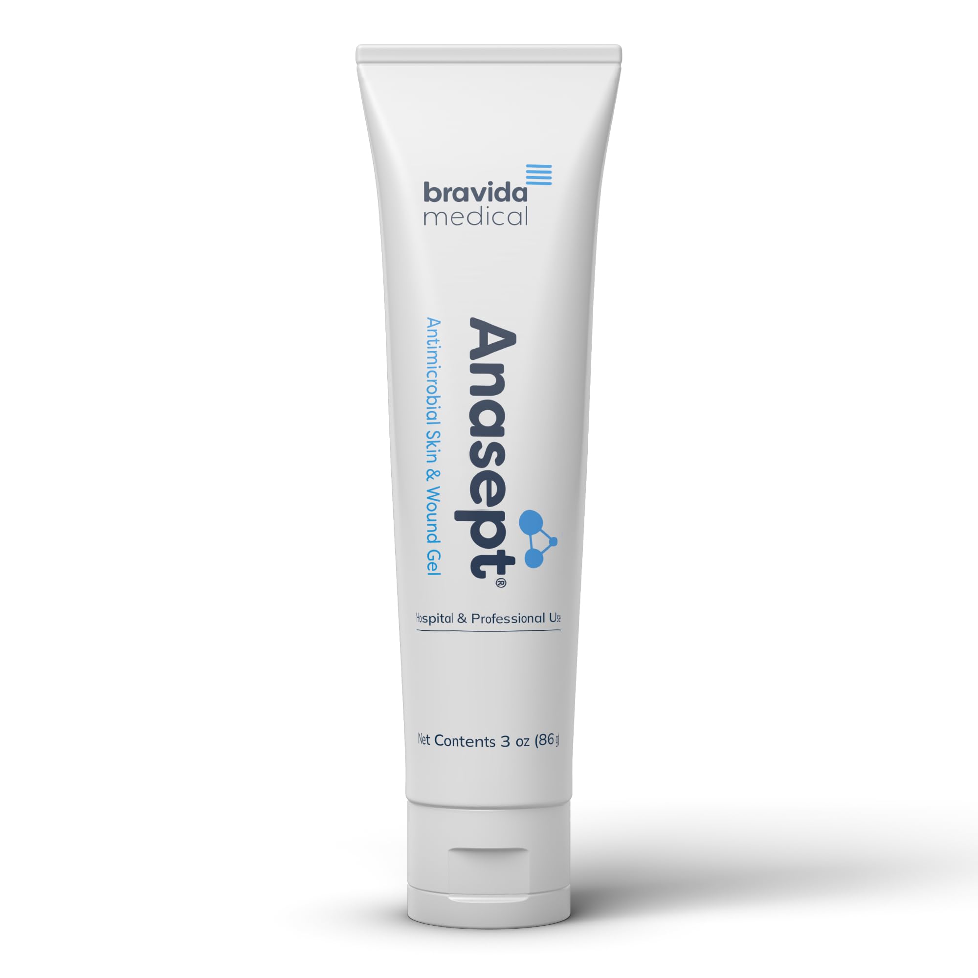 ANASEPT 3 oz antimicrobial gel tube ready to cleanse wounds safely