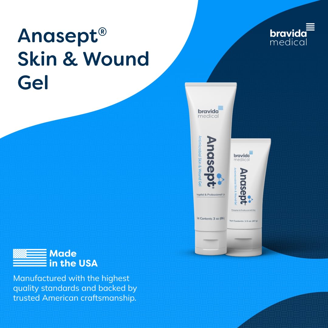 ANASEPT fragrance-free label on packaging for irritation-free cleansing
