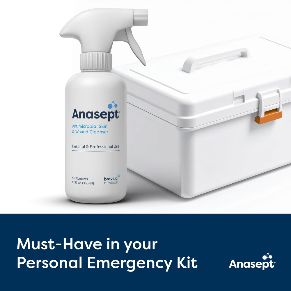 Fragrance-free ANASEPT formula shown on packaging for sensitive users.