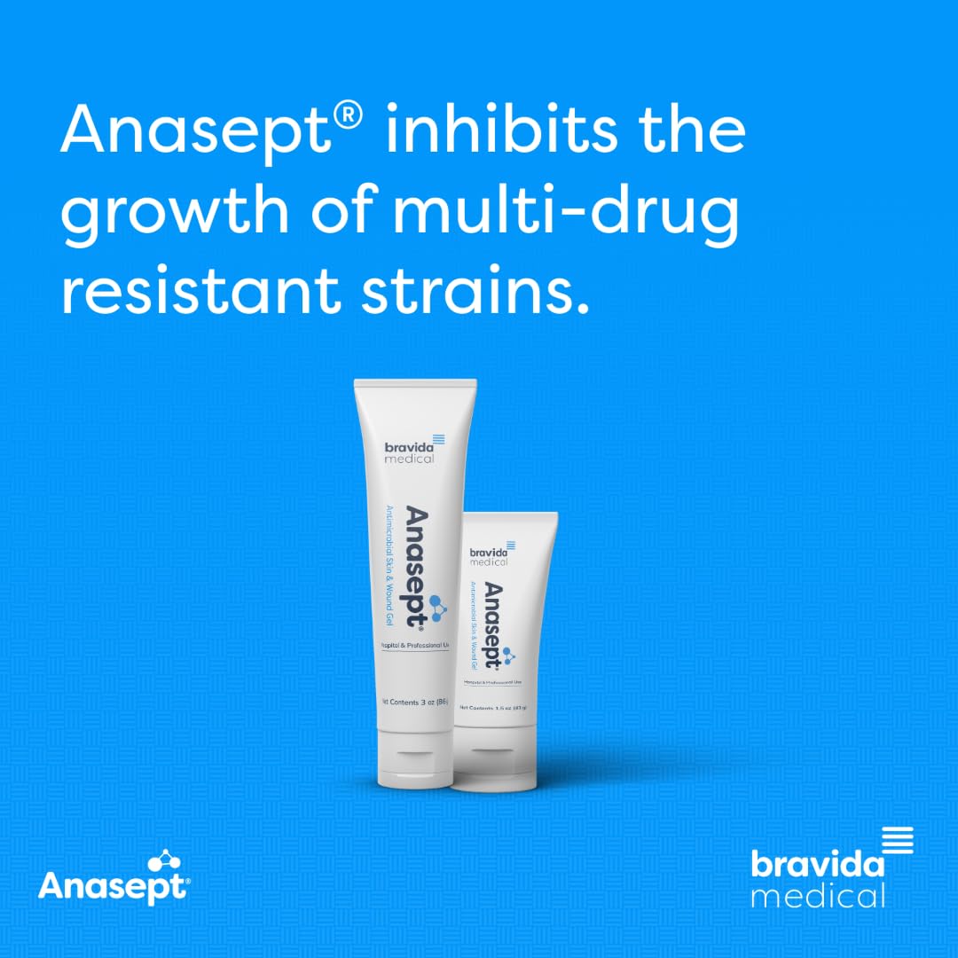 ANASEPT hospital-grade product designed for safe wound cleansing