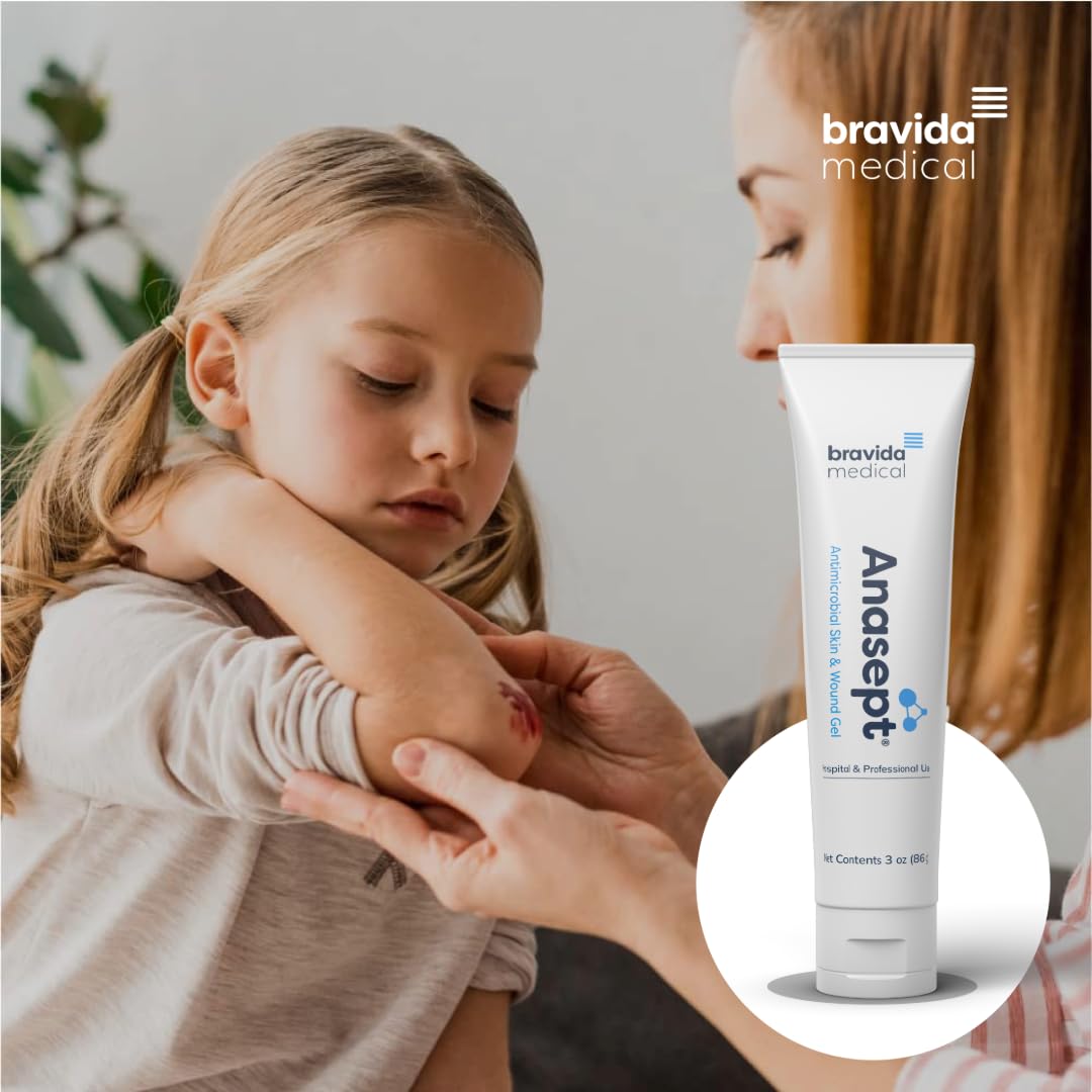 ANASEPT wound-cleansing gel removes debris for clearer wound care