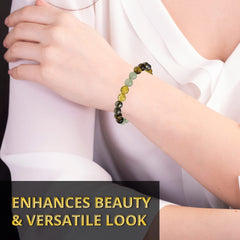 ANAYA AGATE green aventurine tiger eye bracelet with focus on balanced energy for daily use