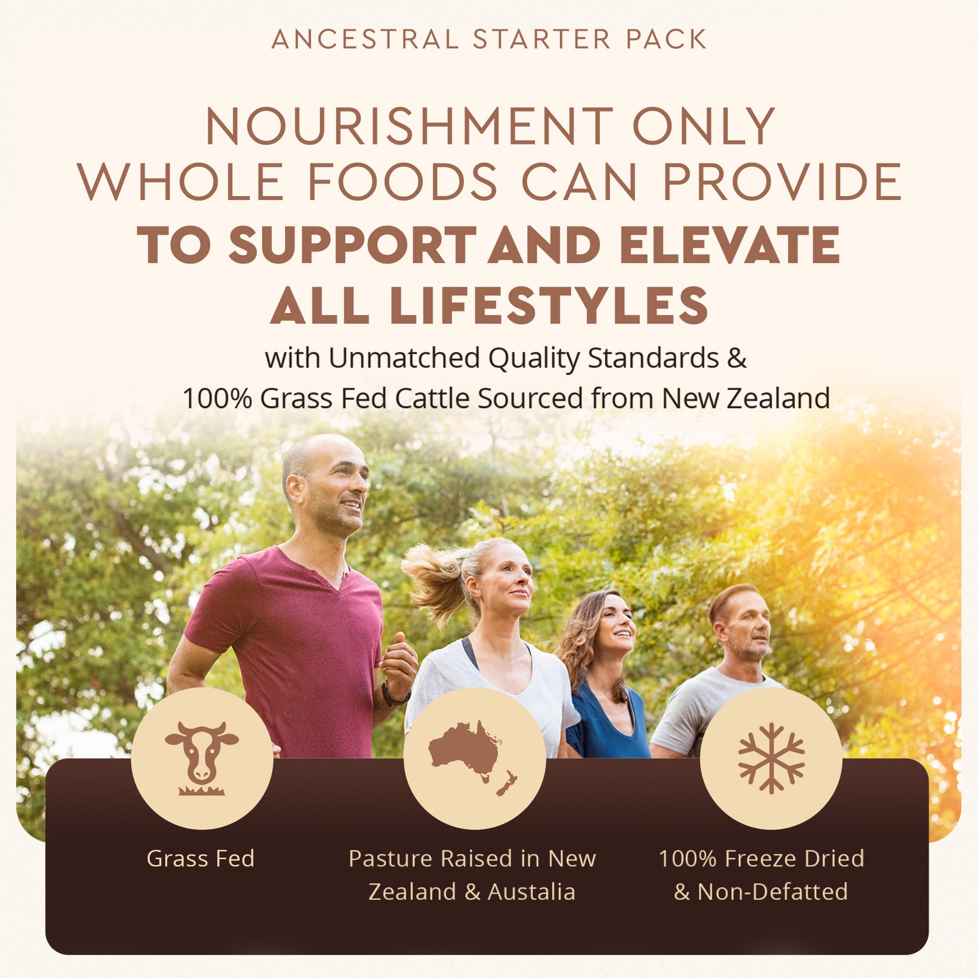 Ancestral Supplements 1-month supply image shows 180 capsules for consistent use