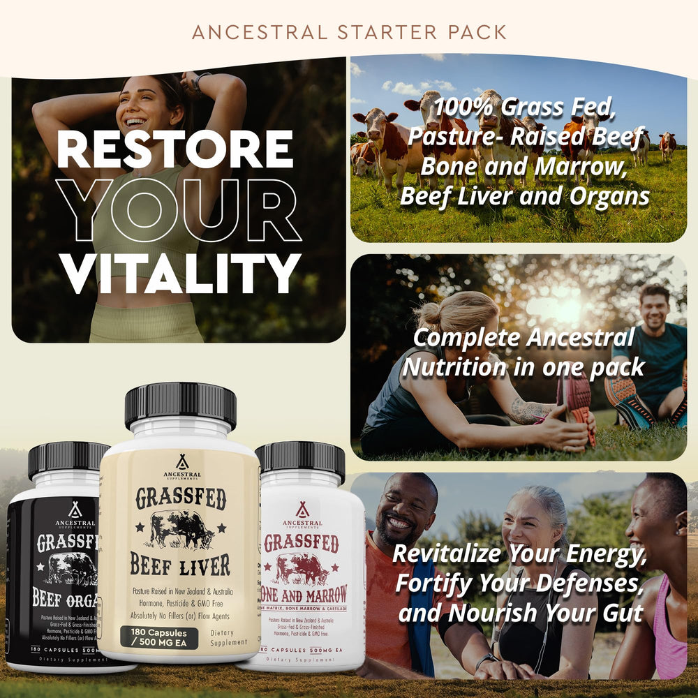 Ancestral Supplements Freeze-dried liver powder closeup highlighting nutrient density