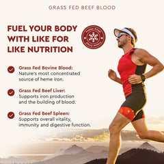 Ancestral Supplements Grass Fed Blood is Blood pasture-raised cows image