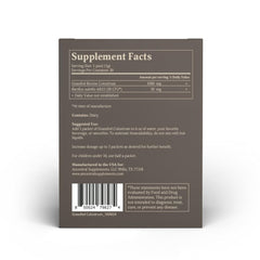 Ancestral Supplements colostrum powder highlighting IgG immune support.