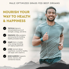 Mofo label detail emphasizing grass-fed origin and no additives