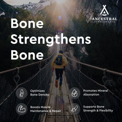 Ancestral Supplements Remineralization peptides aid absorption and mineral balance.
