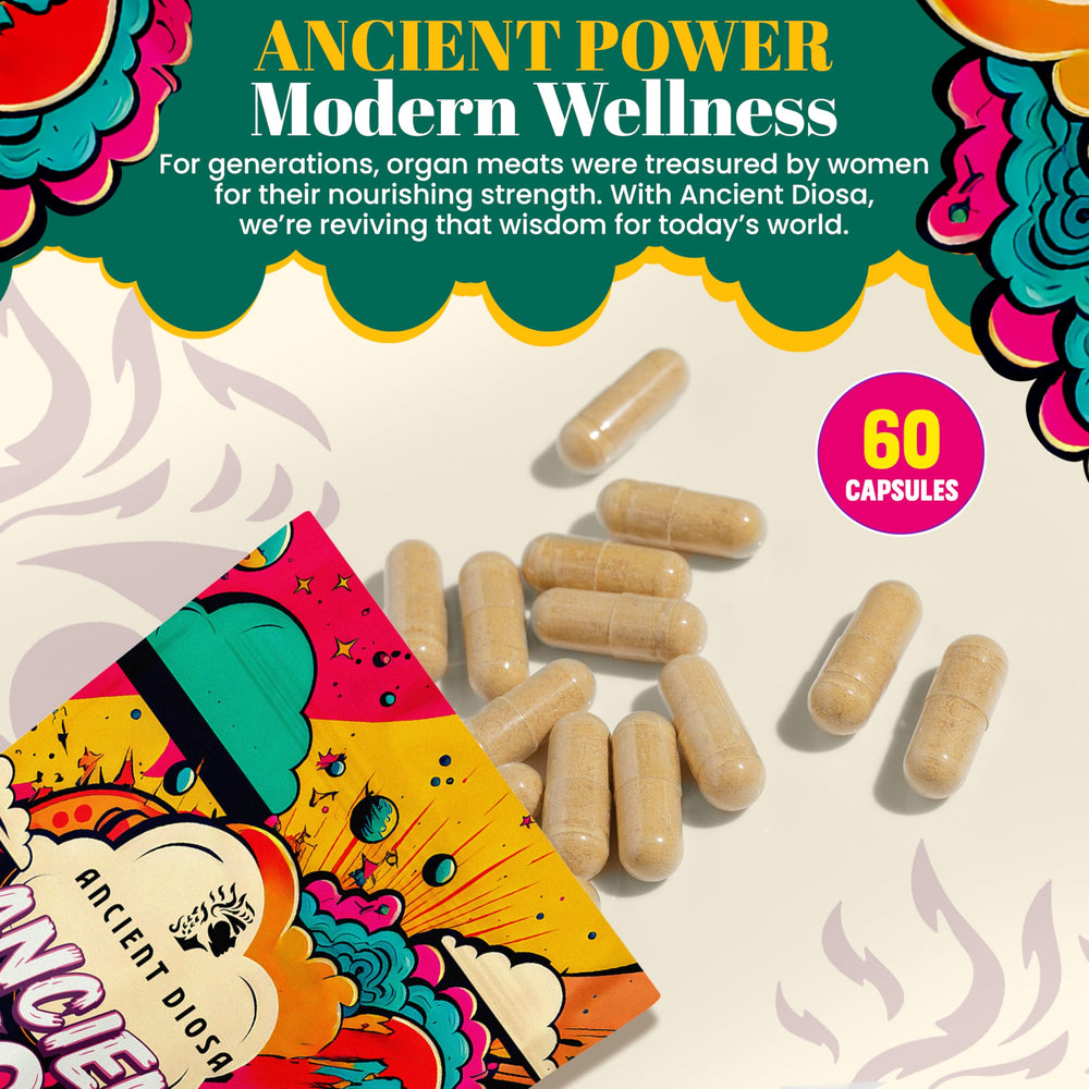 ANCIENT DIOSA Feminine wellness ritual in capsule form