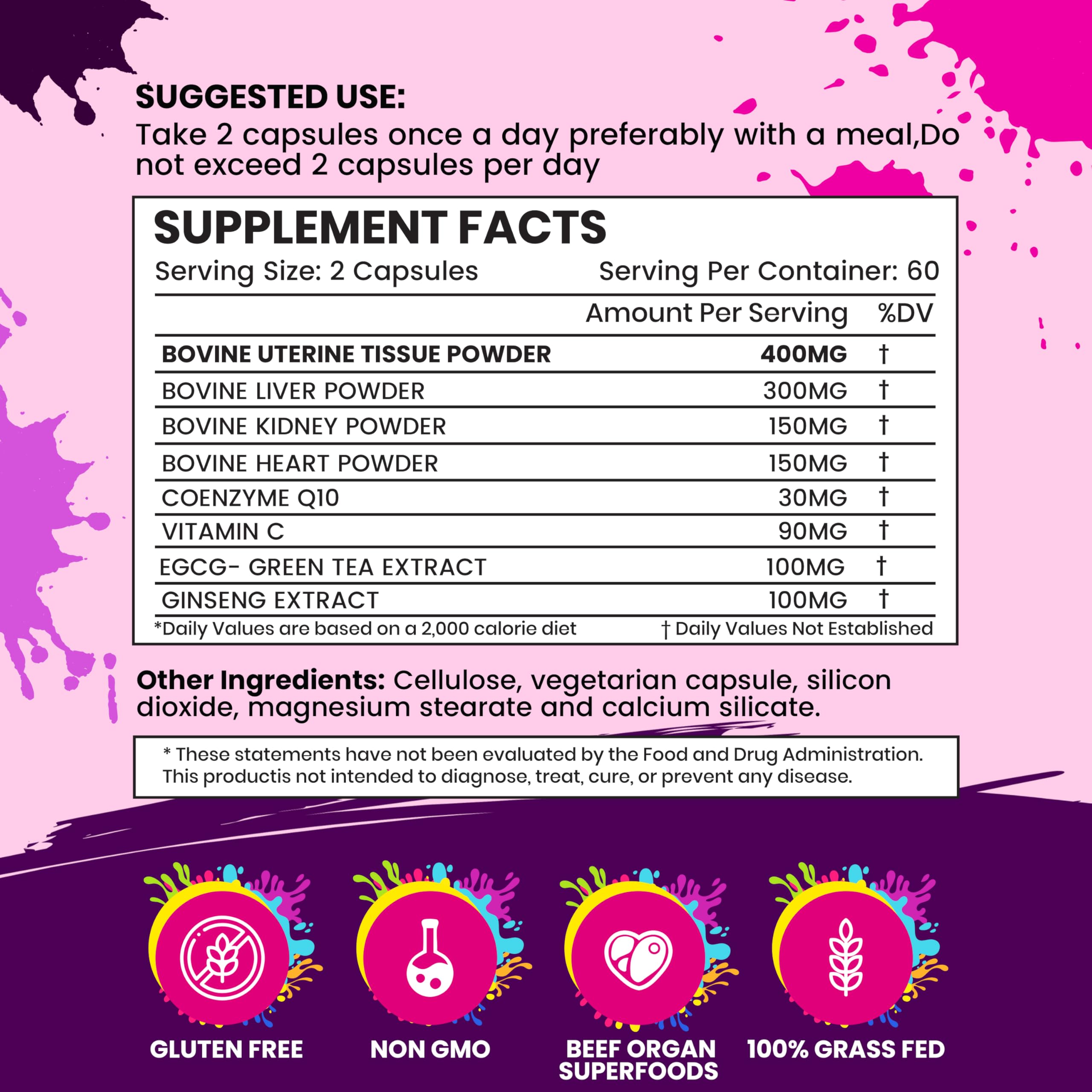Ancient Diosa grass-fed liver-heart-kidney blend image highlighting nutrient-dense organs.