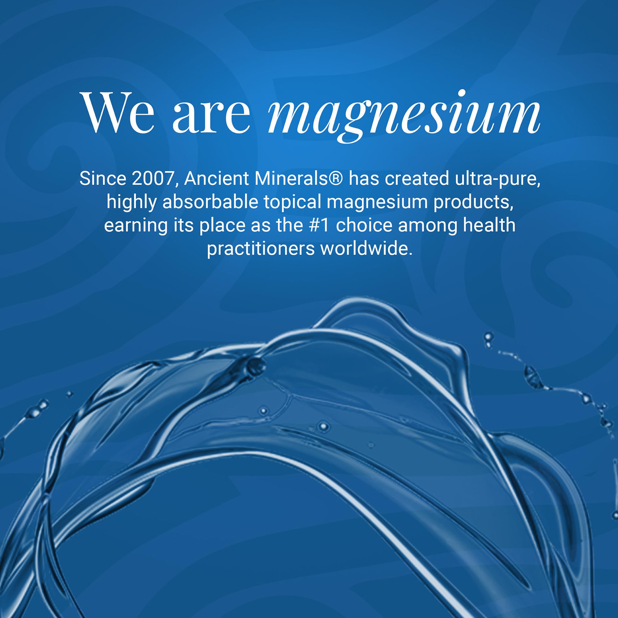 Ancient Minerals magnesium oil spray sensitive application mist for quick soothing coverage.