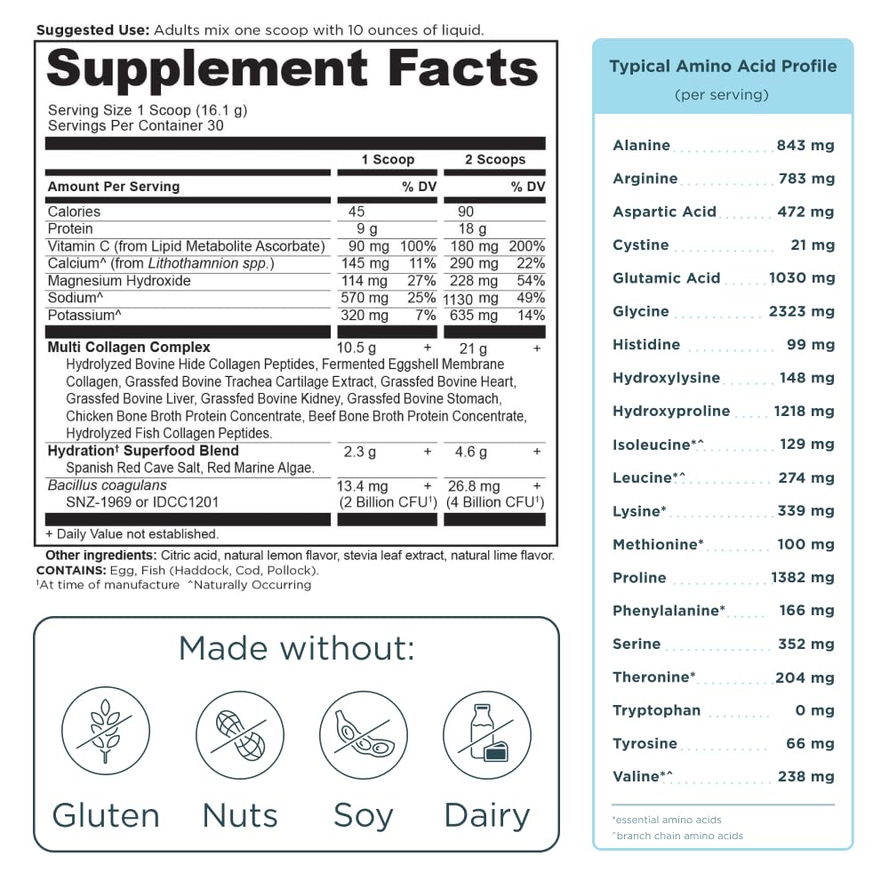 Ancient Nutrition Hydrate on kitchen shelf ready for daily use.