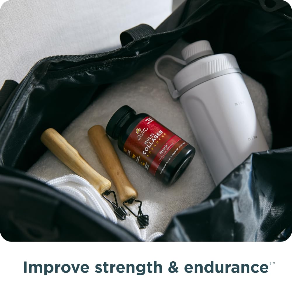 Ashwagandha blend highlight indicates a balanced wellness routine