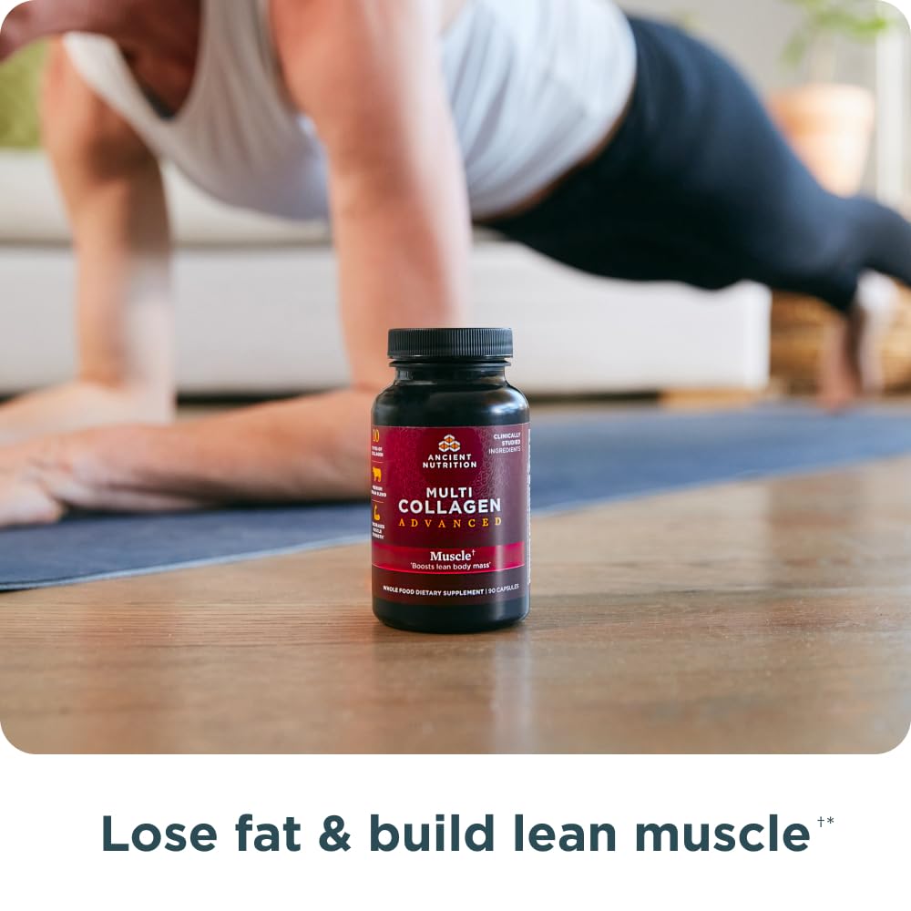 Visible label shows premium ingredients and multi collagen blend