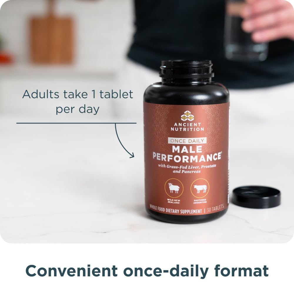 Ancient Nutrition aging support capsules for healthy aging.