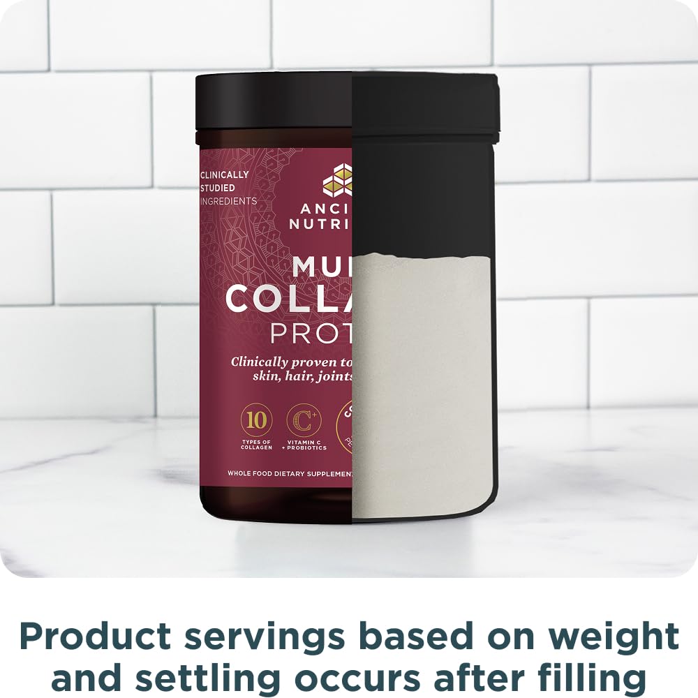 Ancient Nutrition Collagen Peptides pure unflavored powder suitable for versatile recipes