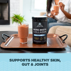 Ancient Nutrition collagen types I II III label highlighting multi-source blend