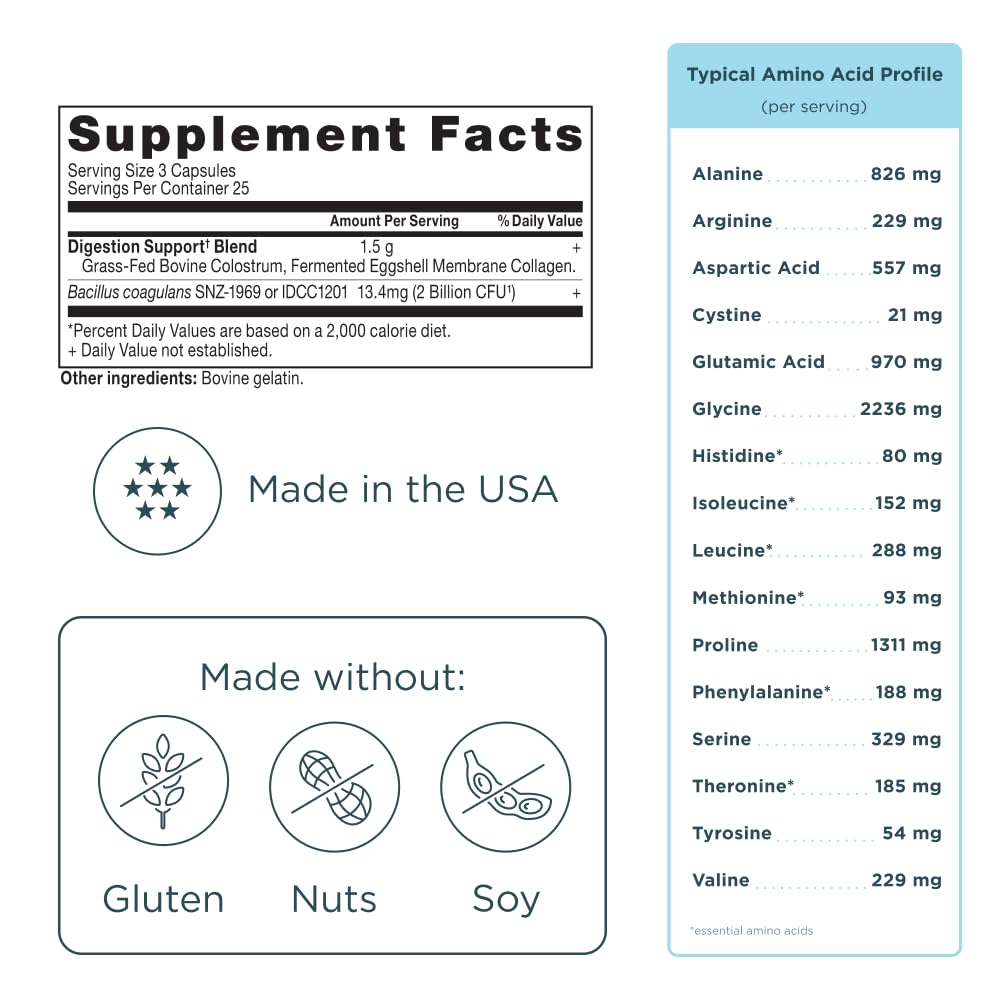 Ancient Nutrition daily use capsules on a clean surface for easy routine.