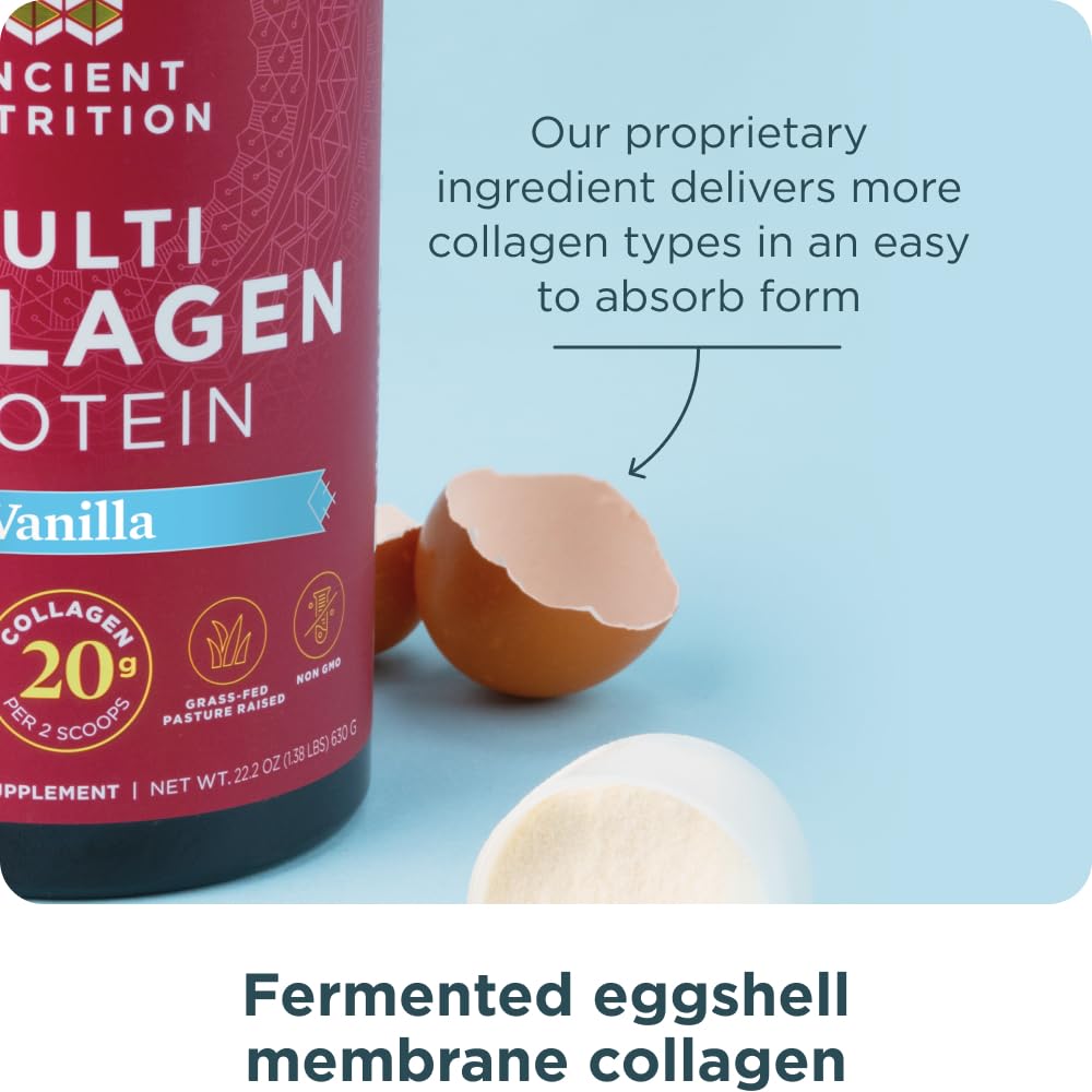 Ancient Nutrition collagen supports gut health and digestion.