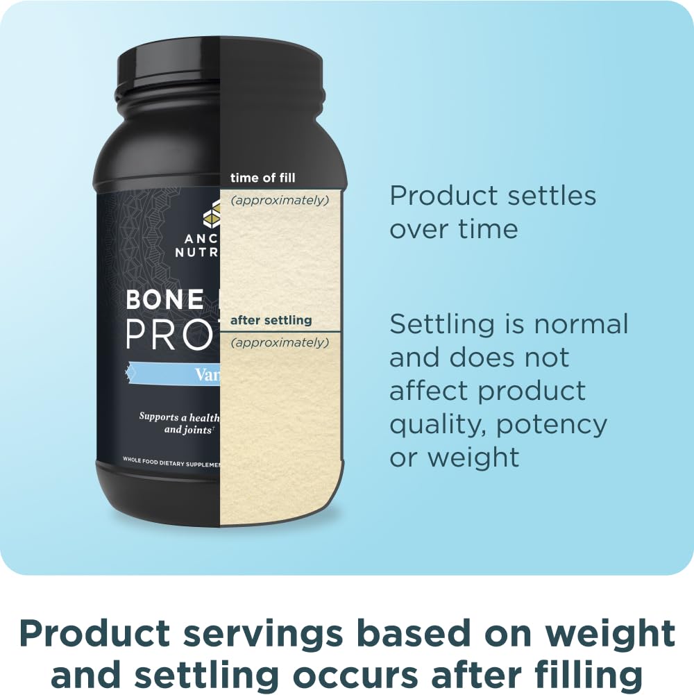 Ancient Nutrition keto and paleo friendly bone broth powder for low-carb diets