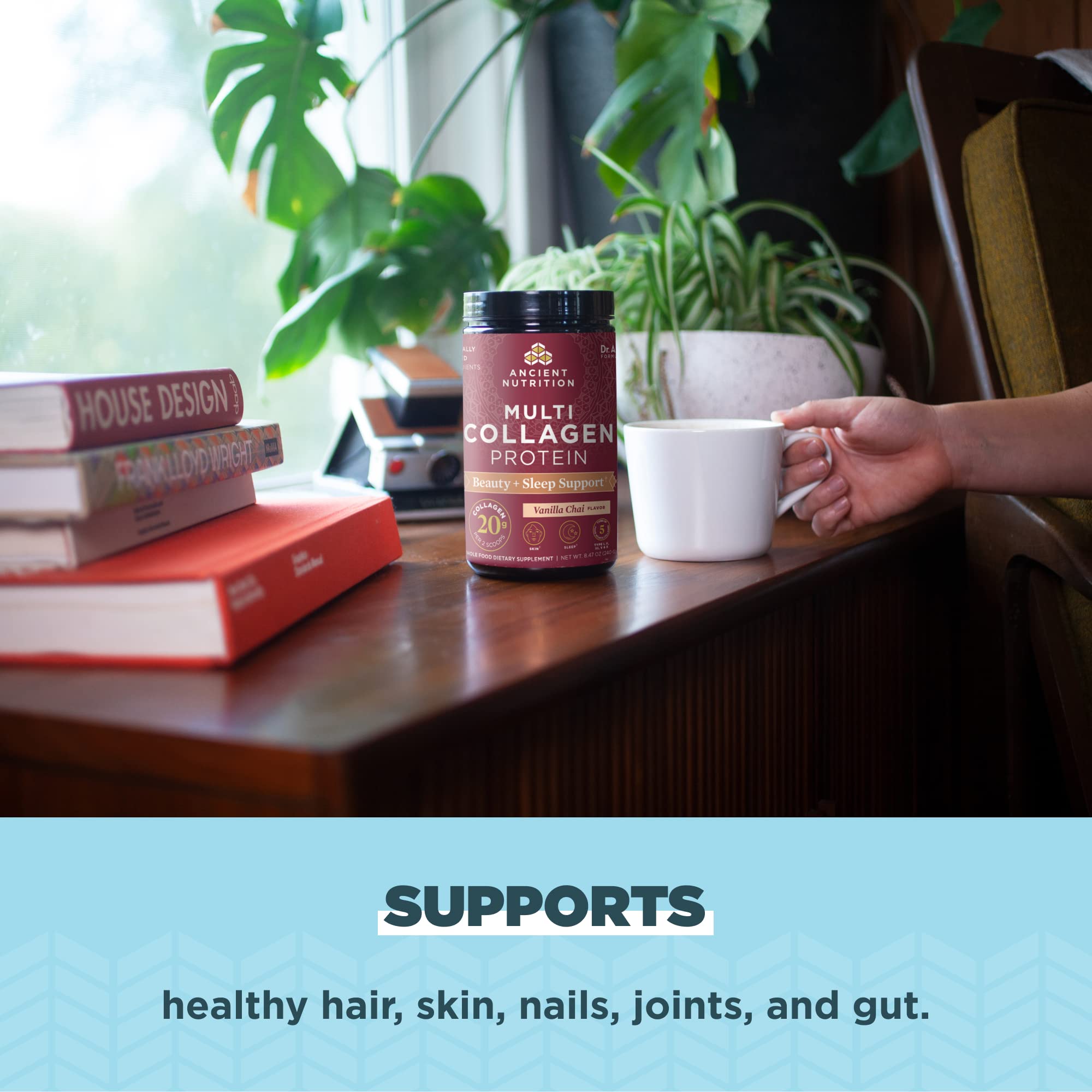 Ancient Nutrition lab-tested GMP label signals safety and quality you can trust.
