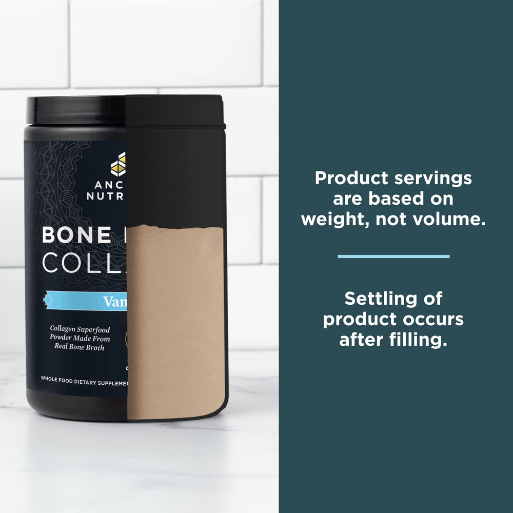 Ancient Nutrition lab-tested and GMP-certified seal on packaging